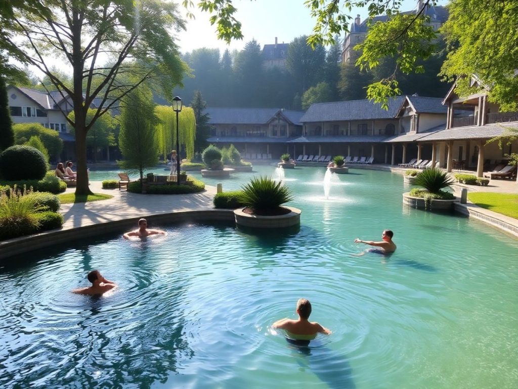 Staţiune balneară relaxantă din România, cu ape termale.