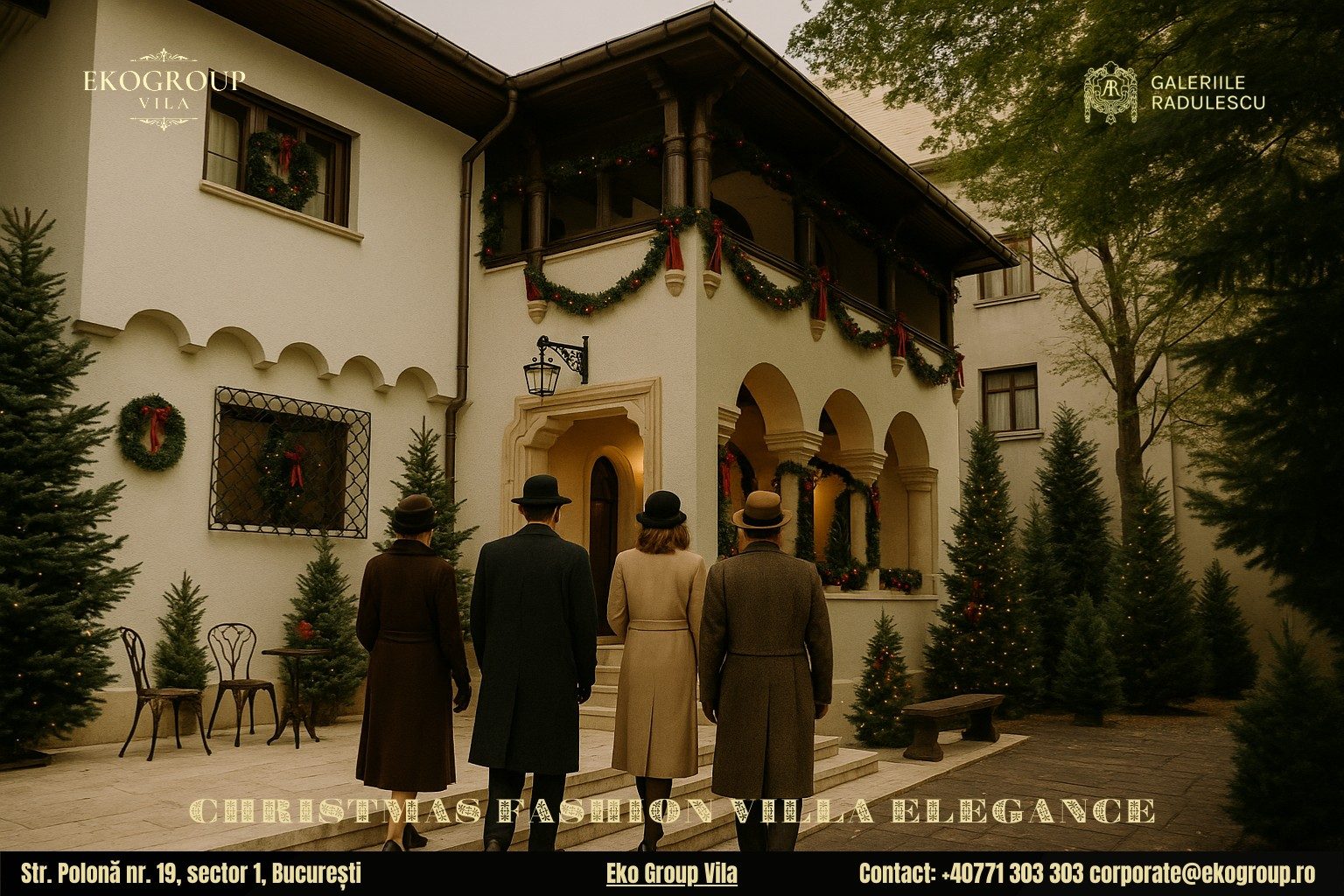 Haine de Crăciun din epoca interbelică, readuse în prim-plan la expoziția Crăciunul anilor ’30 de la Eko Group Vila 6 Haine de Crăciun din epoca interbelică, readuse în prim-plan la expoziția Crăciunul anilor ’30 de la Eko Group Vila