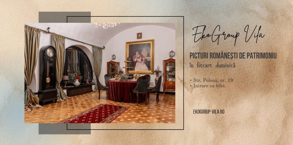 Duminicile cu pictori români la EkoGroup Vila: o întâlnire autentică cu patrimoniul artistic